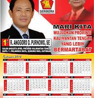 Kalender untuk Media Promosi Calon Legislatif