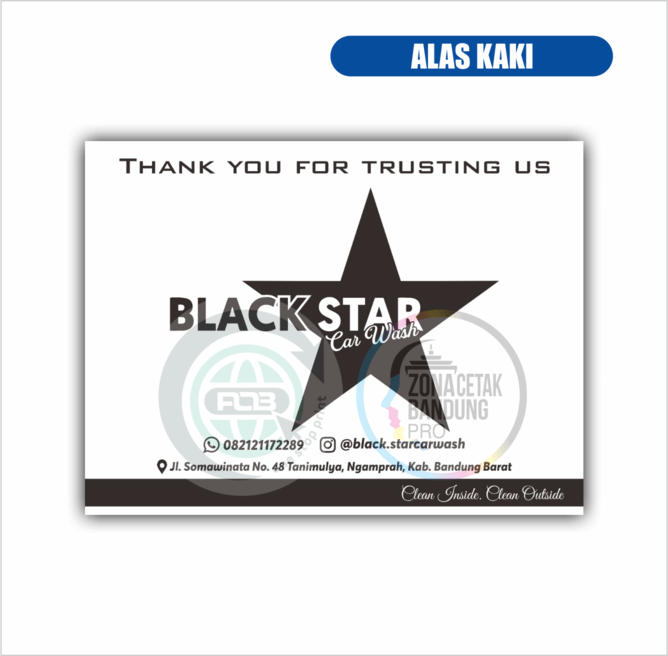ALAS KAKI BLACK STAR