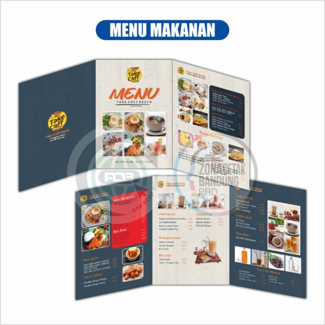 MENU MAKANAN - TAKE COFF