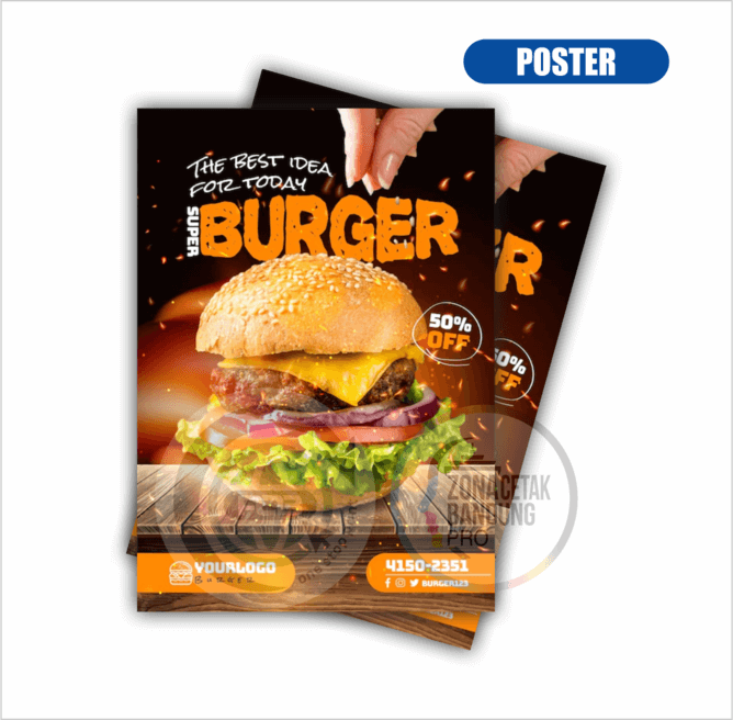 POSTER BURGER