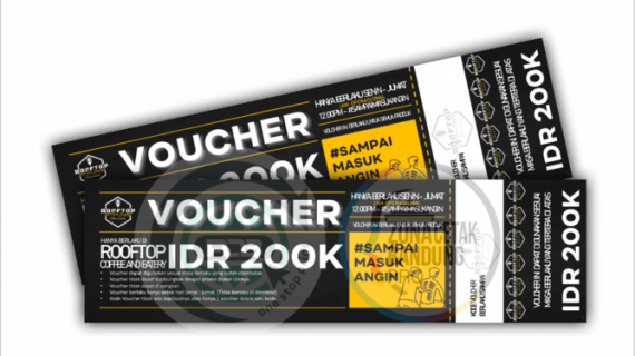 Voucher & Tiket