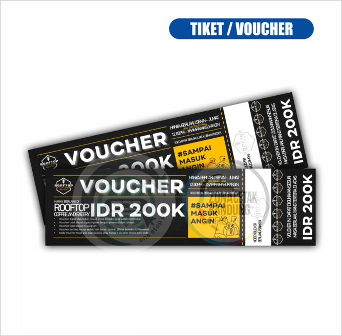 VOUCHER2 - Voucher & Tiket